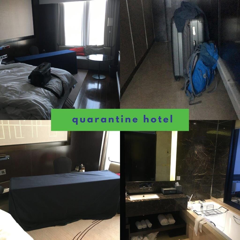 quarantine hotel in Shenyang China